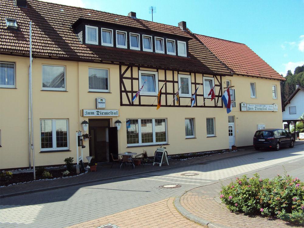 Gasthof Zum Diemeltal Marsberg Exteriör bild